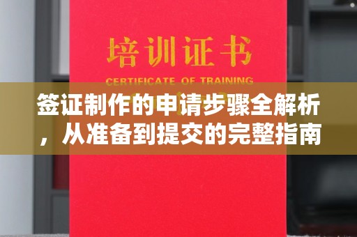 邳州签证制作的申请步骤全解析，从准备到提交的完整指南